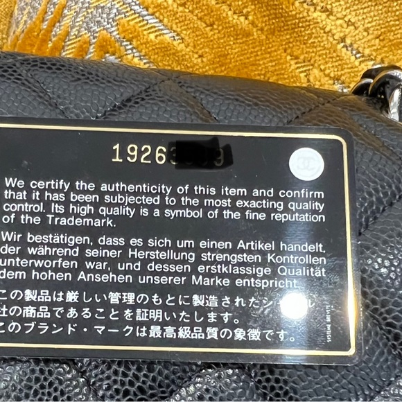 🔥Authentic Chanel Classic Flap Maxi in Black Caviar Leather and Silver Hardware - Picture 10 of 16